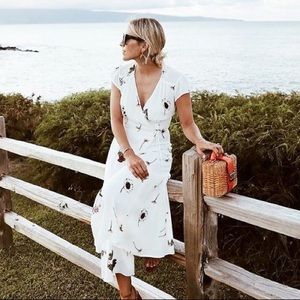 Reformation Carina Gardenia dress in great condition